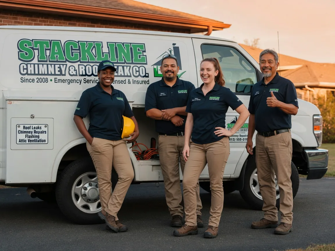 Chimney flashing repair company in Emmaus, PA